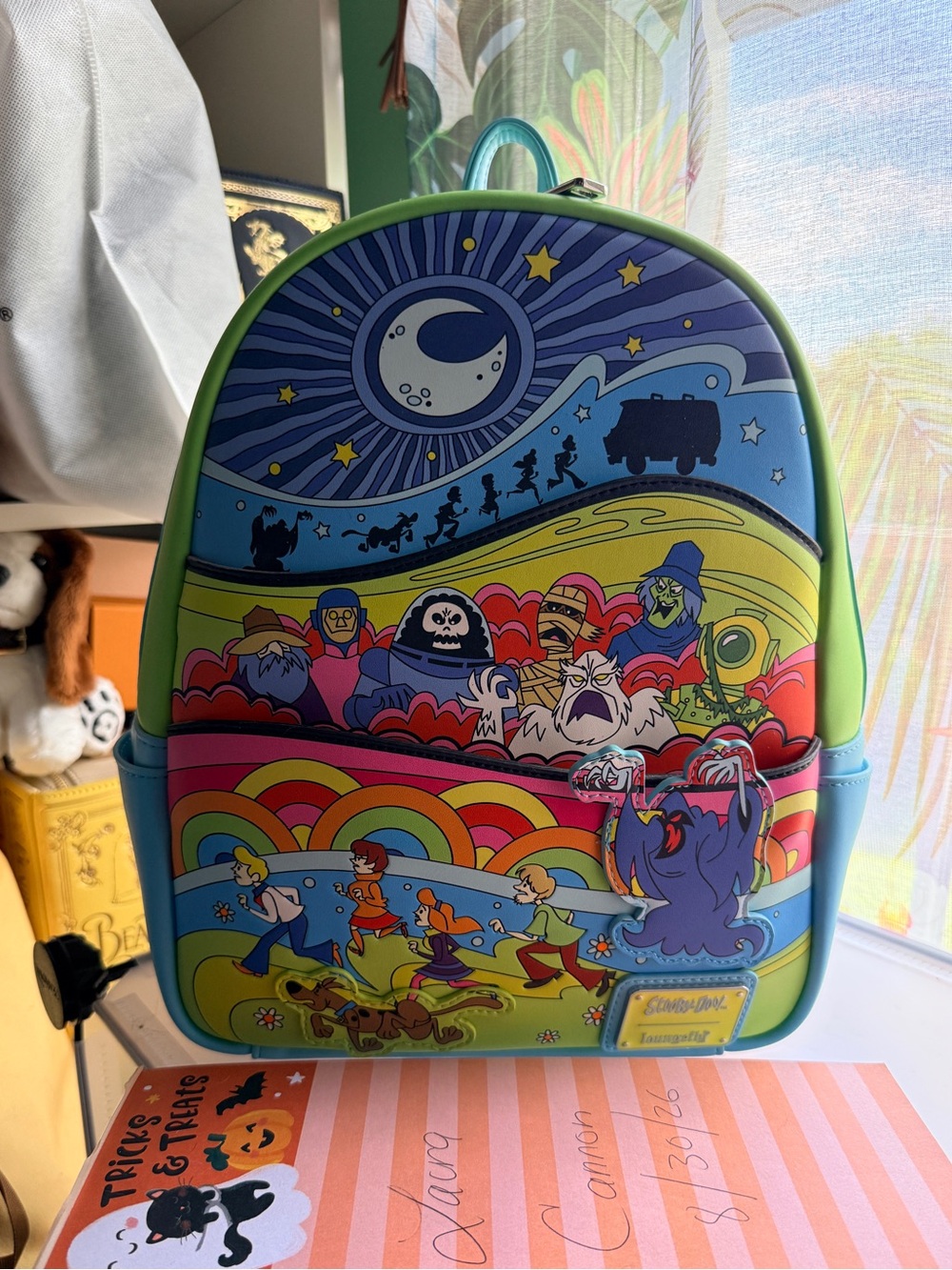 Loungefly Scooby Doo Monster Chase Mini Backpack